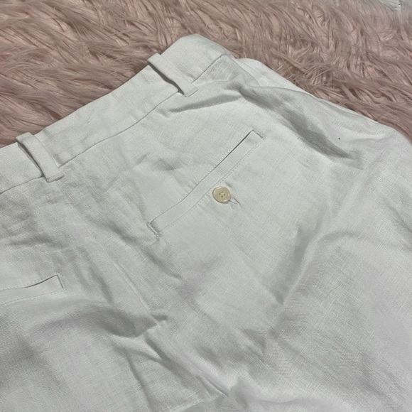 NWT Madewell White The Harlow Wide-Leg Pant in 100% Linen - Picture 11 of 11